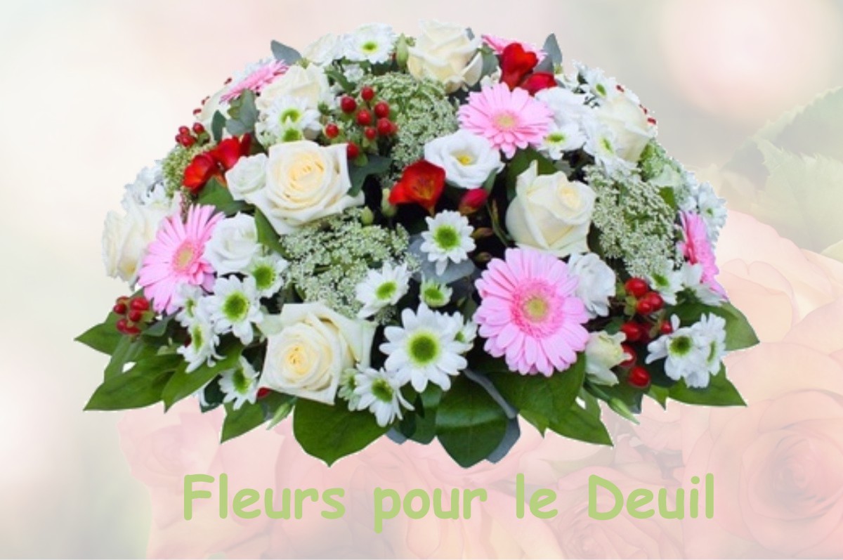 fleurs deuil TAVERS